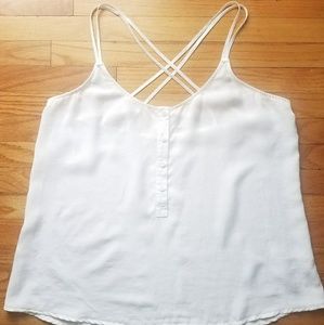 NWT Anthropolgie Cloth & Stone Crossback cami